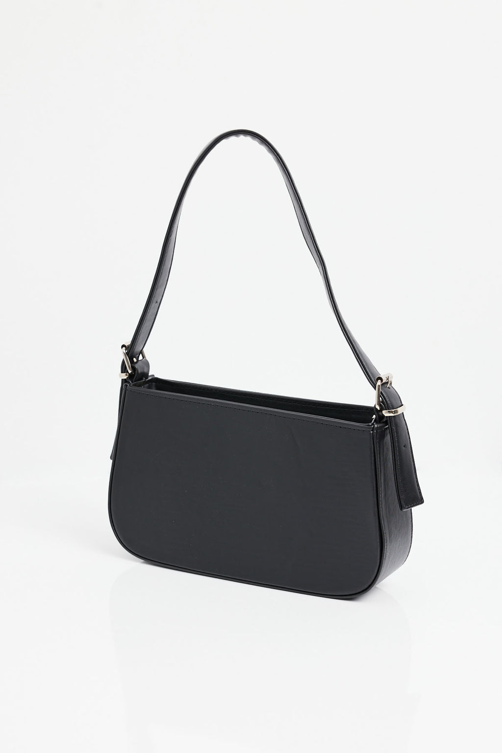 010172 Düz Baget Omuz Çantası - Siyah