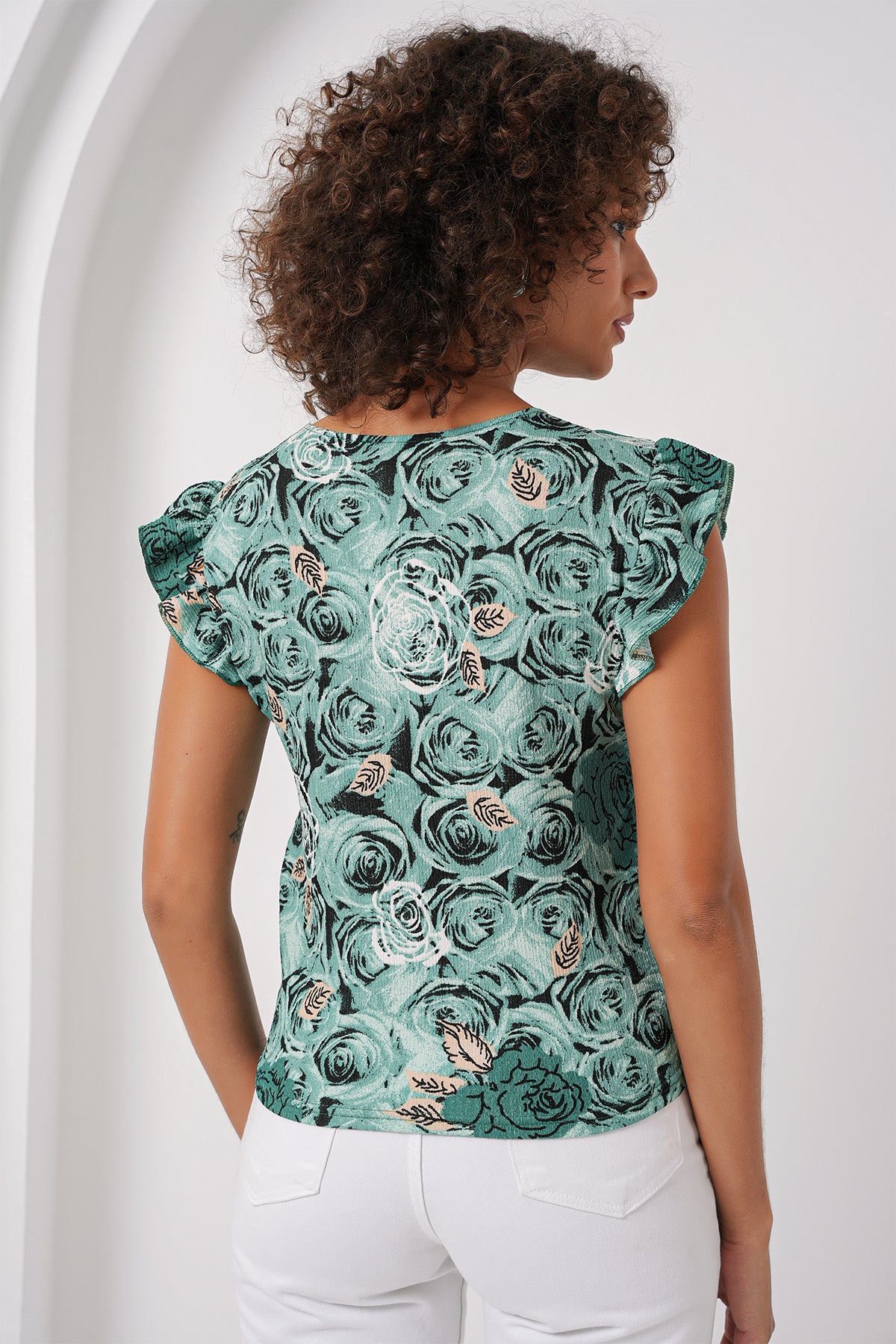 0430 Örme Bluz - C. Çağla