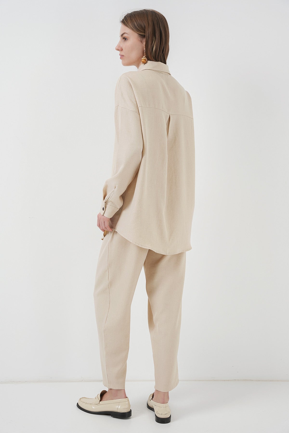 6622 Keten İkili Takım - M. Krem