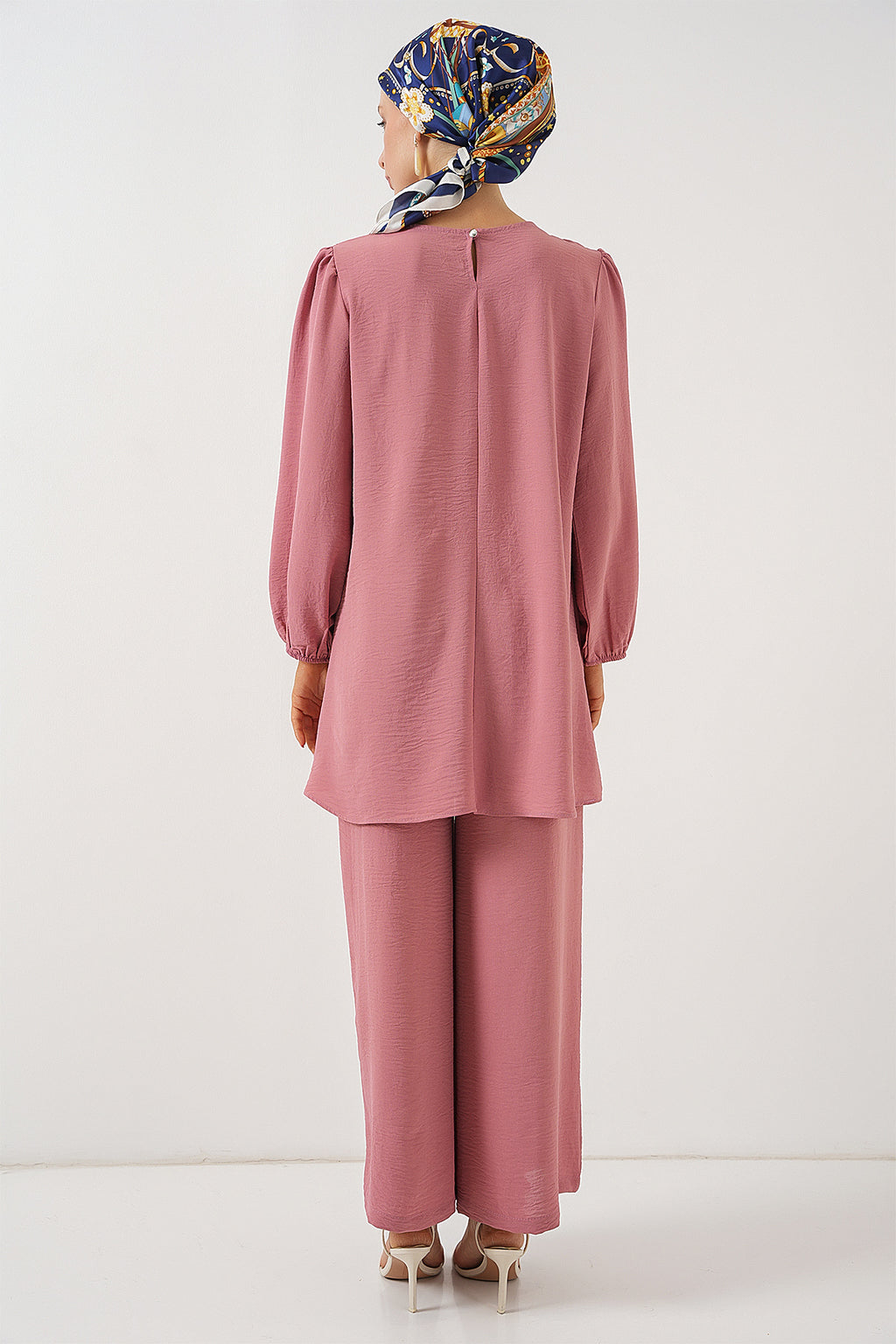 Ayrobin Tunik Pantolon Alt Üst Takım 6712 - Pembe