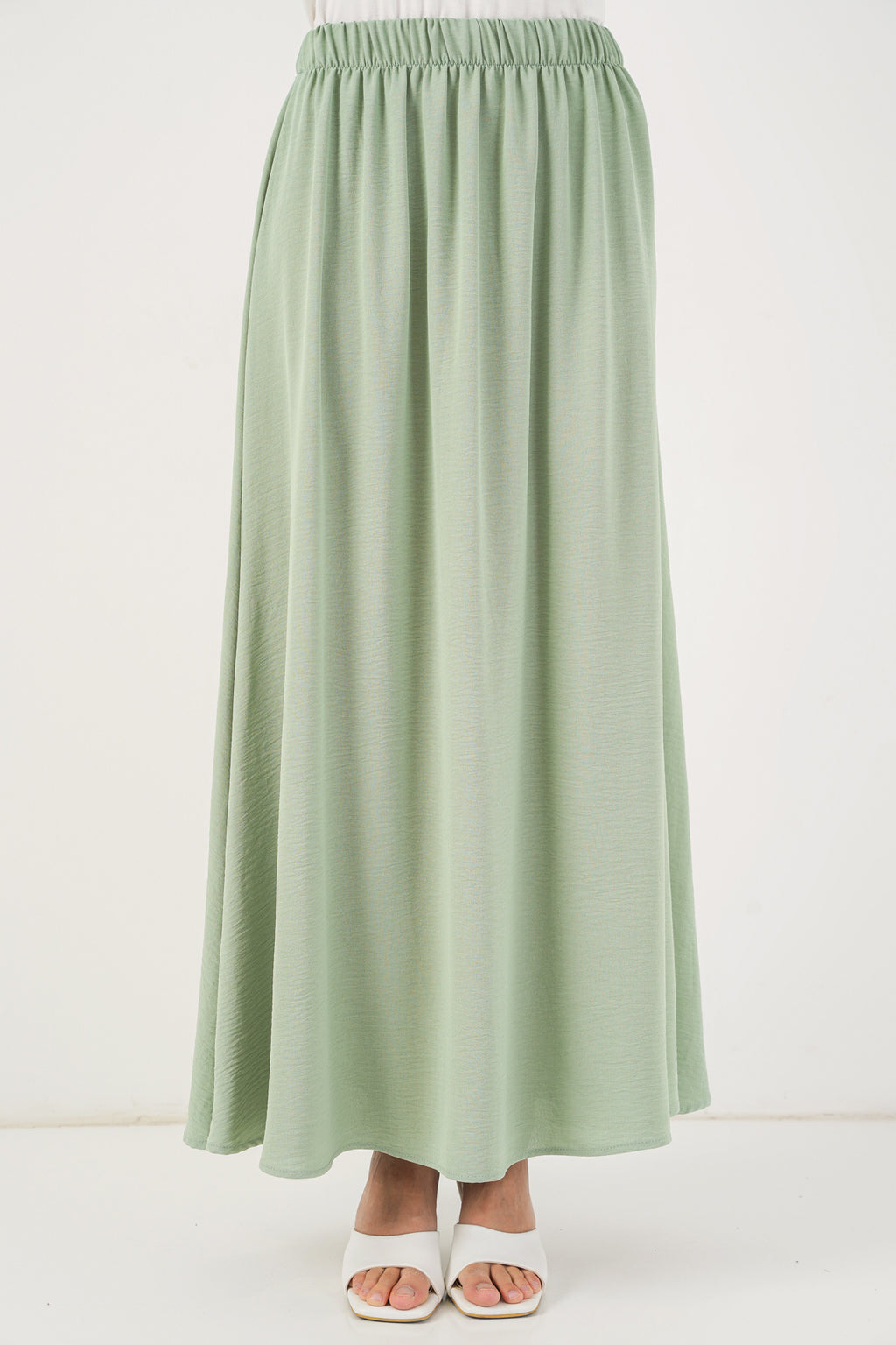 Kadın Ayrobin Kimono Etek İkili Takım 8047 - Mint