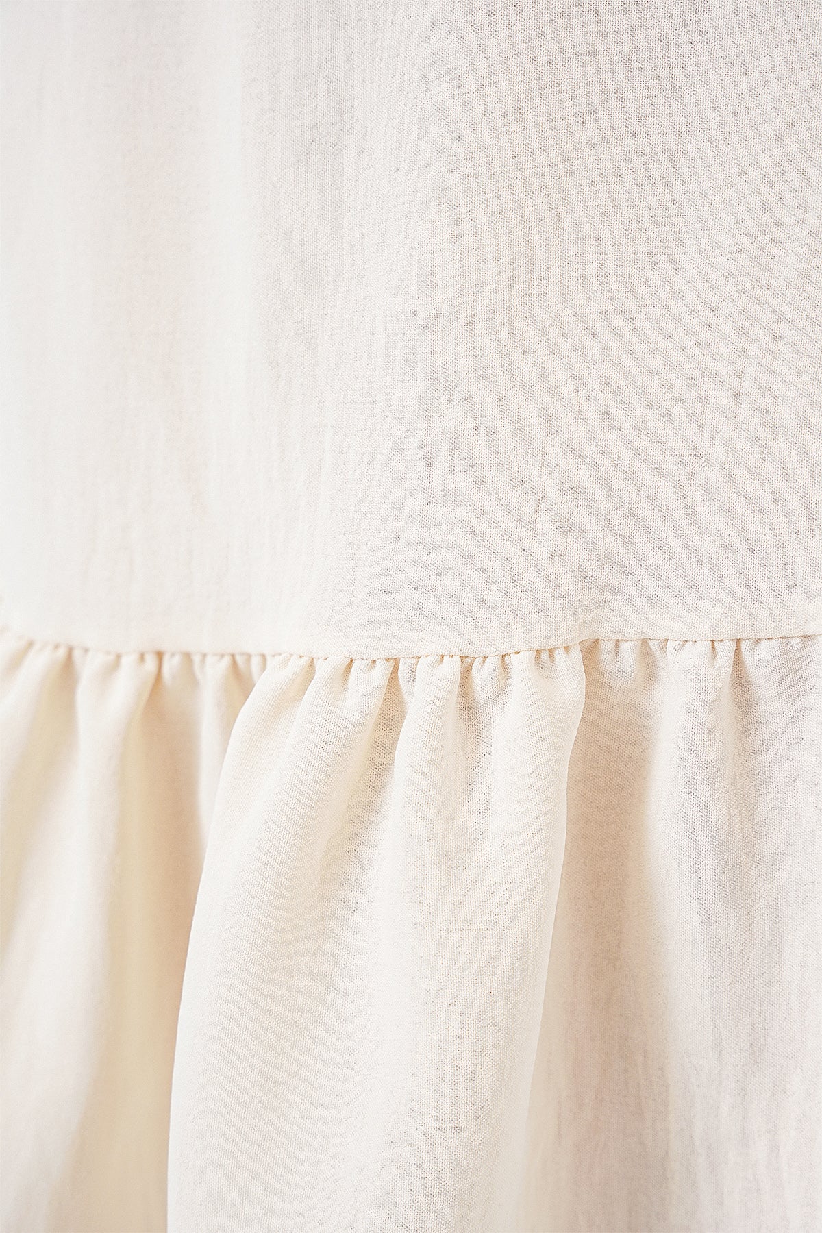 Kadın Ayrobin Mini Etek 8054 - Ekru