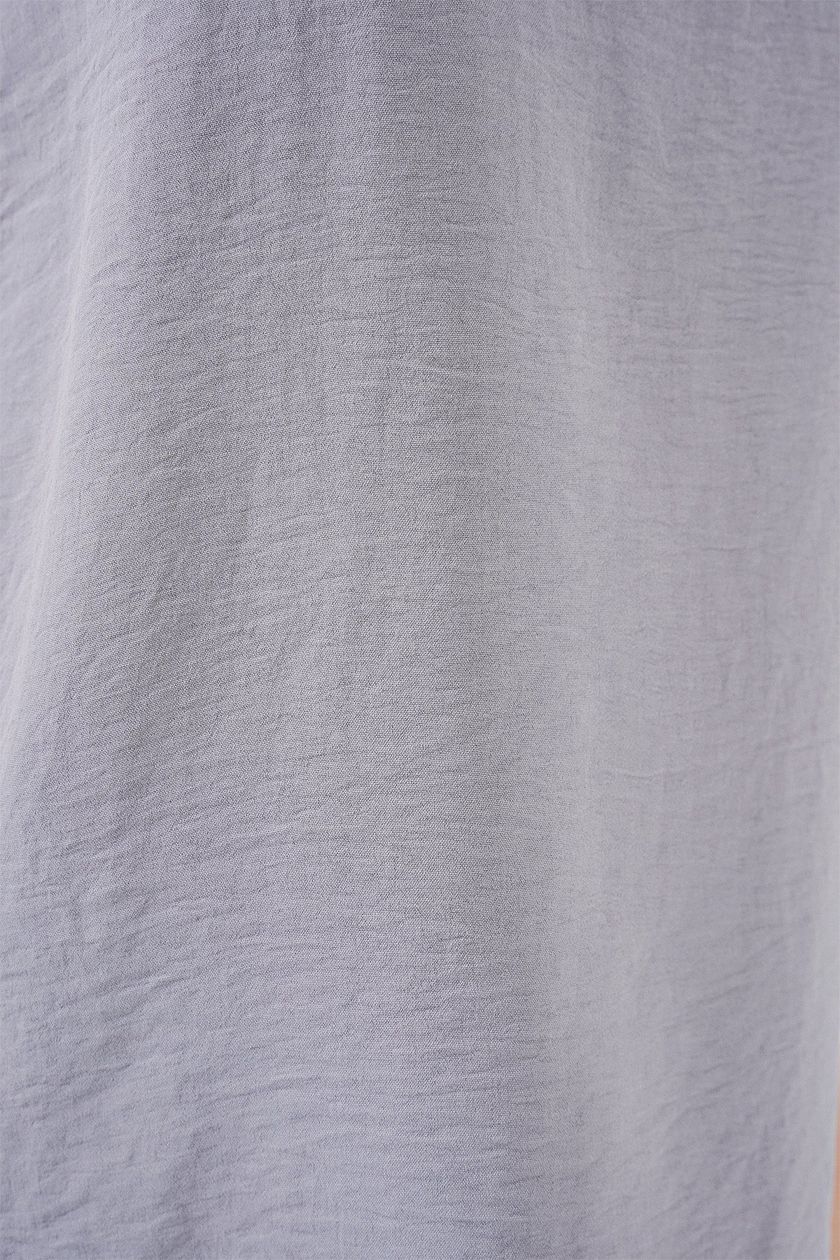 V Yaka Sıfır Kol Bluz 950 - Gri